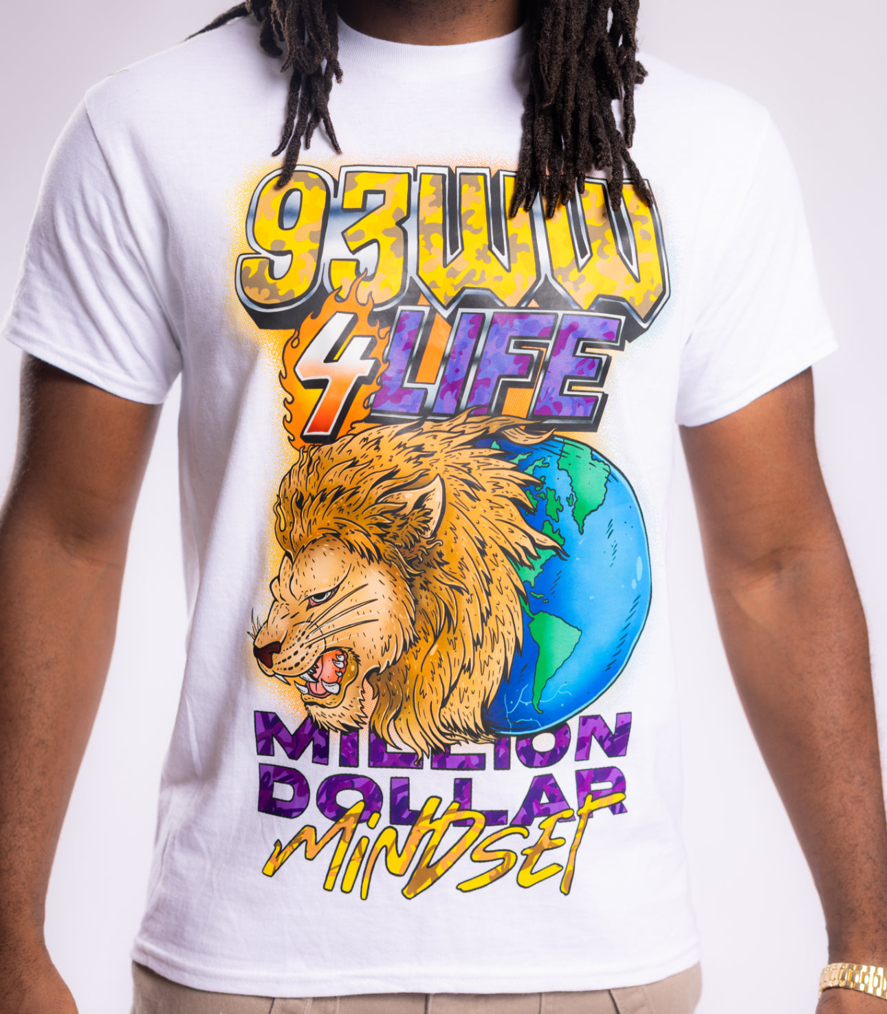 93WW 4Life "Million Dollar Mindset" Tee