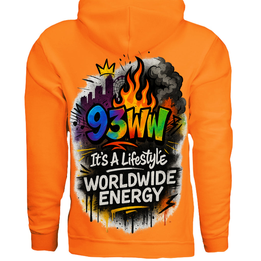 SAFETY ORANGE - BACK