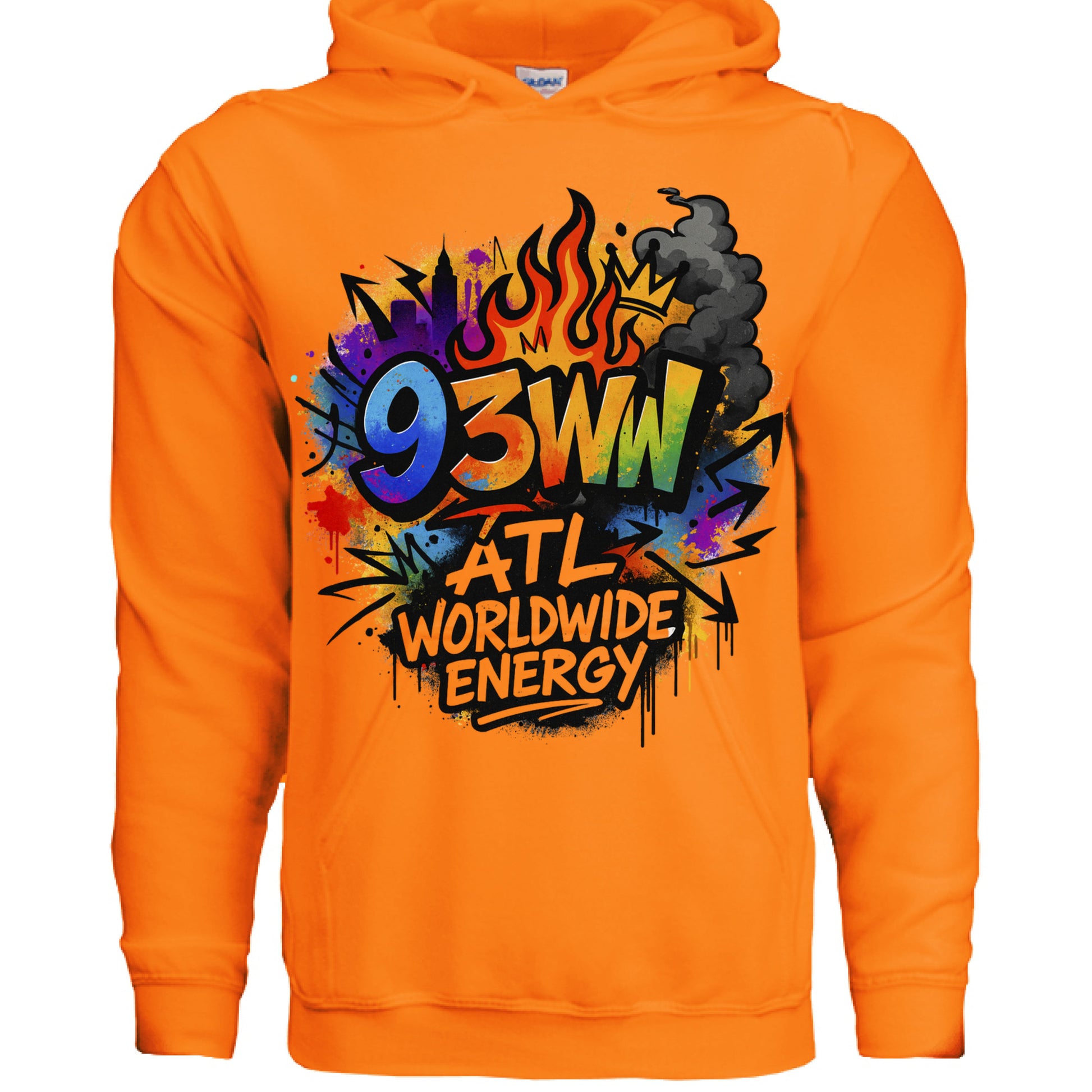 SAFETY ORANGE - FRONT