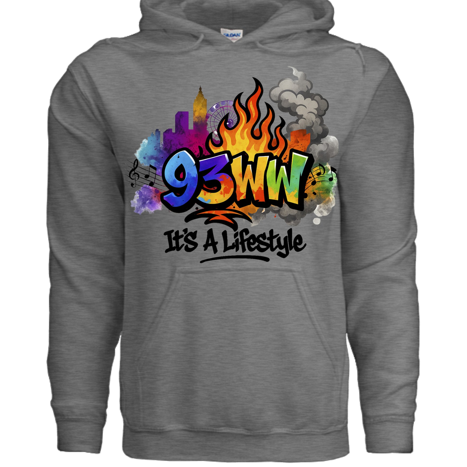 GRAPHITE HEATHER - FRONT