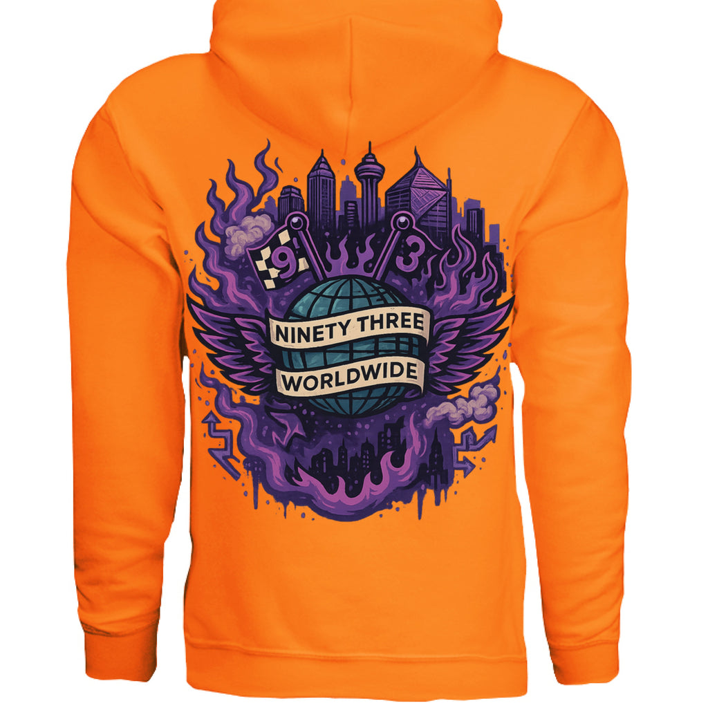 SAFETY ORANGE - BACK