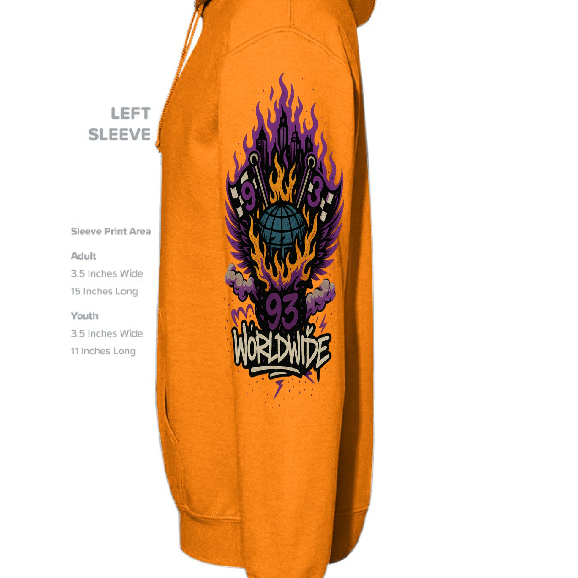 SAFETY ORANGE - SLEEVE_LEFT