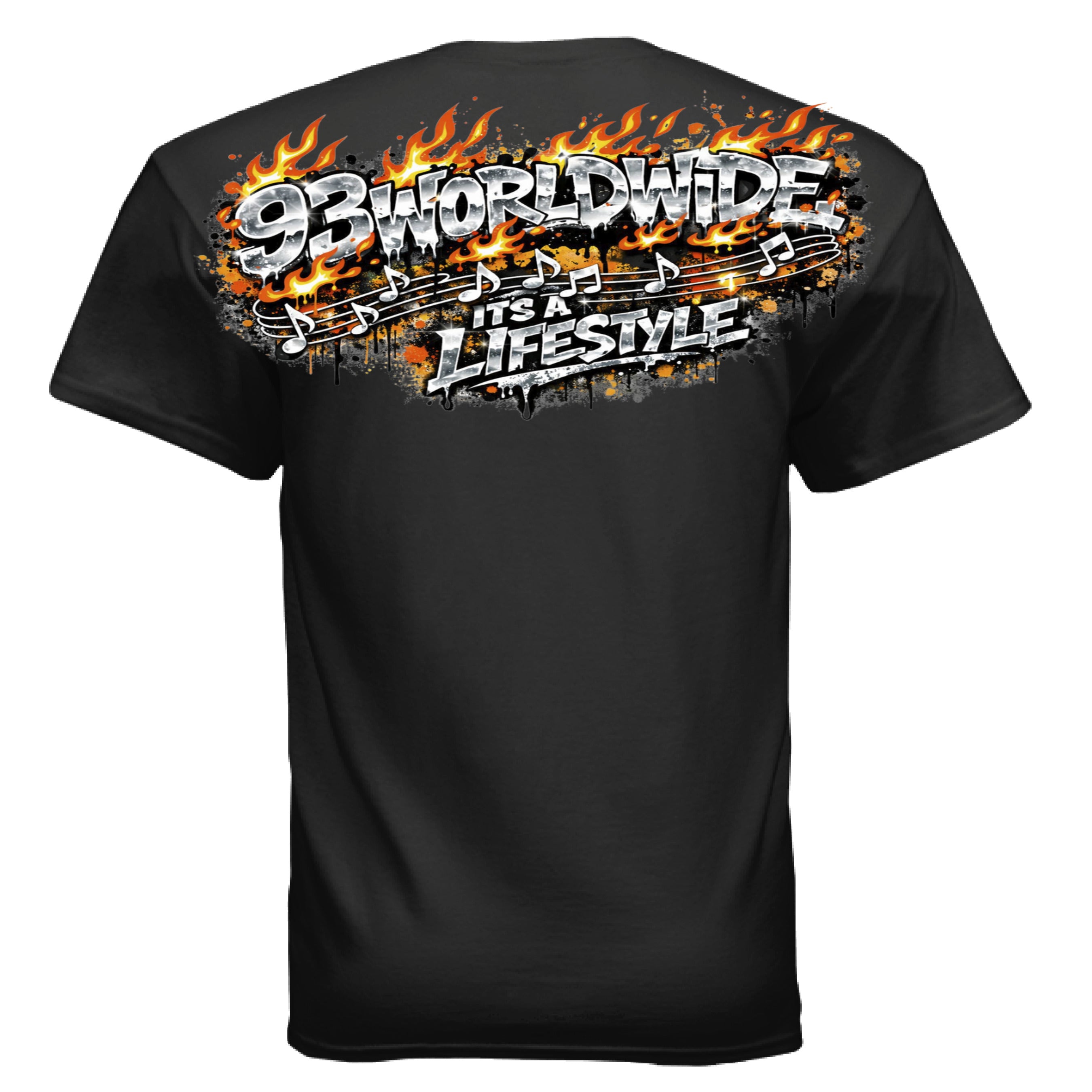 T-SHIRT GRAPHICS世界のTシャツ・グラフィックス It's A Lifestyle Graphic Tee – 93 Worldwide