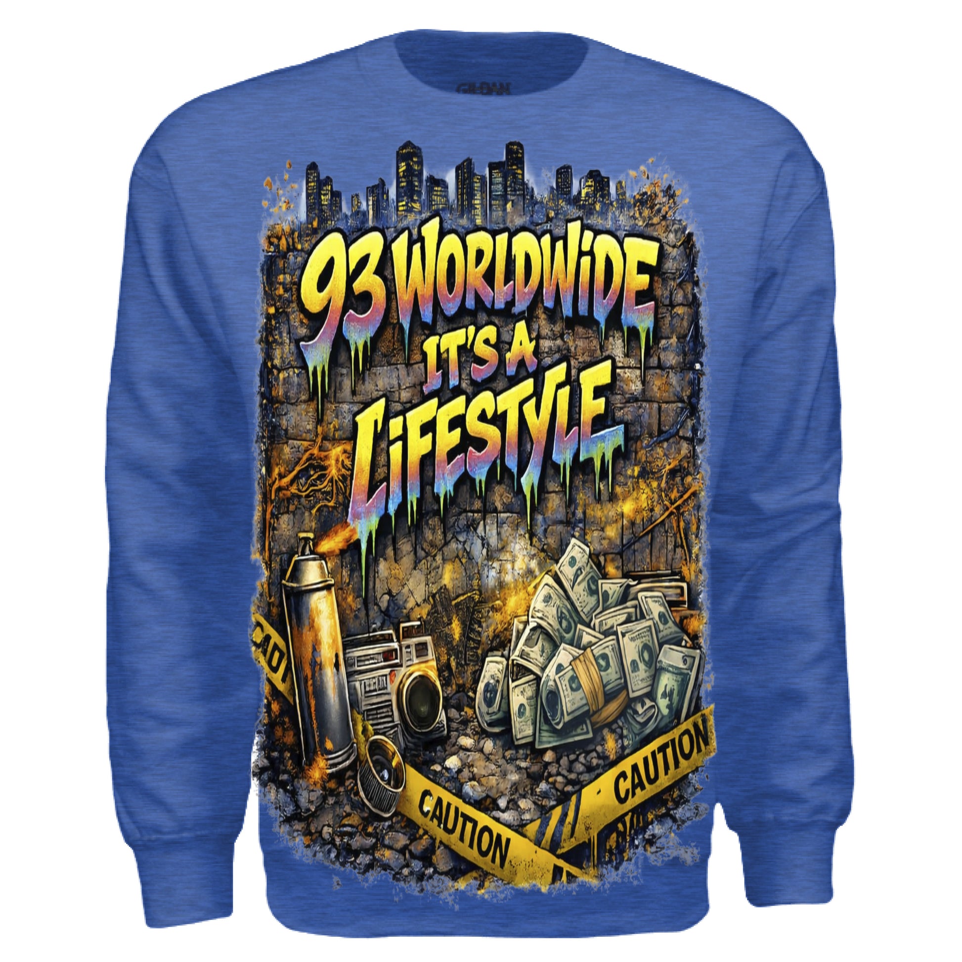 Heather Sport Royal - FRONT