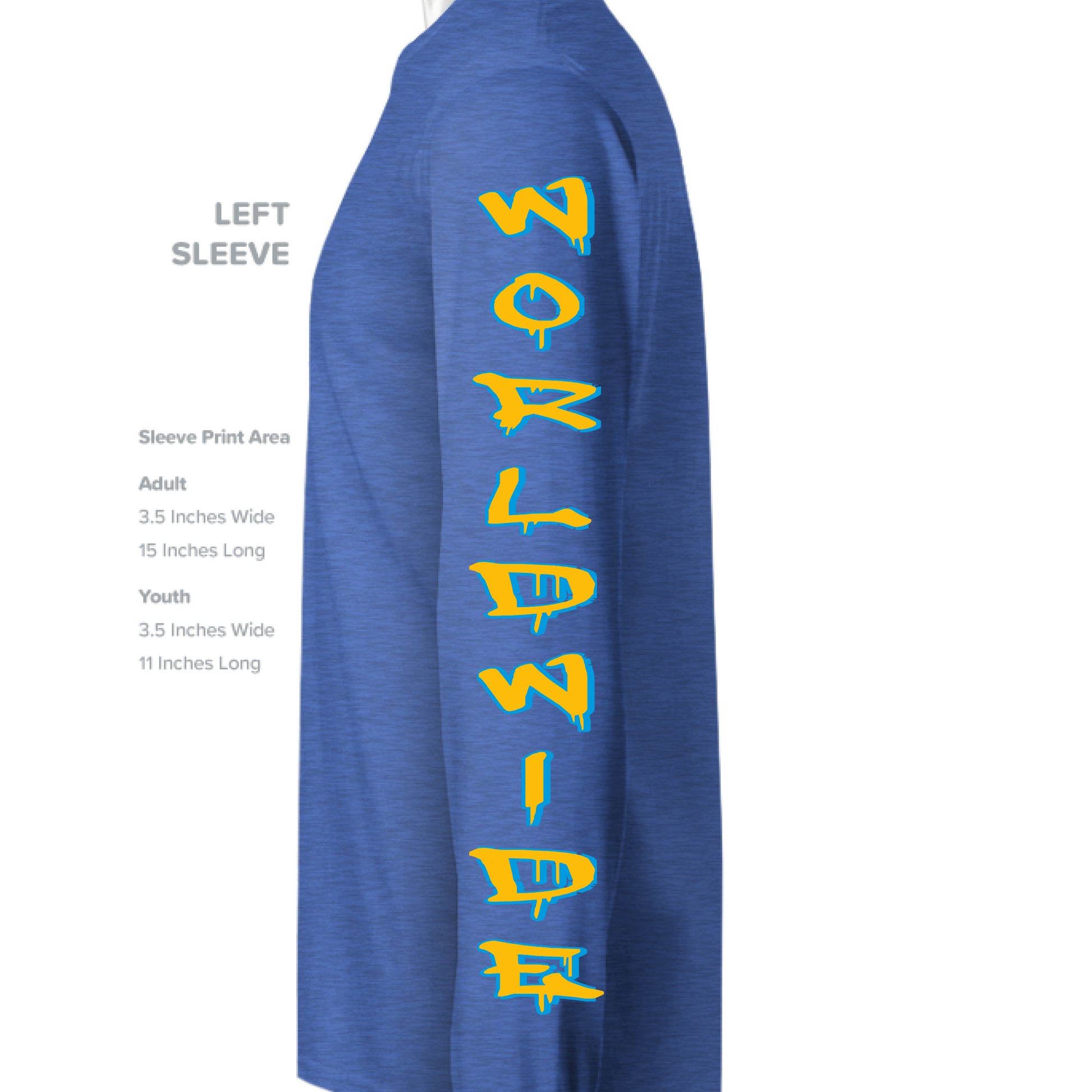 Heather Sport Royal - SLEEVE_LEFT